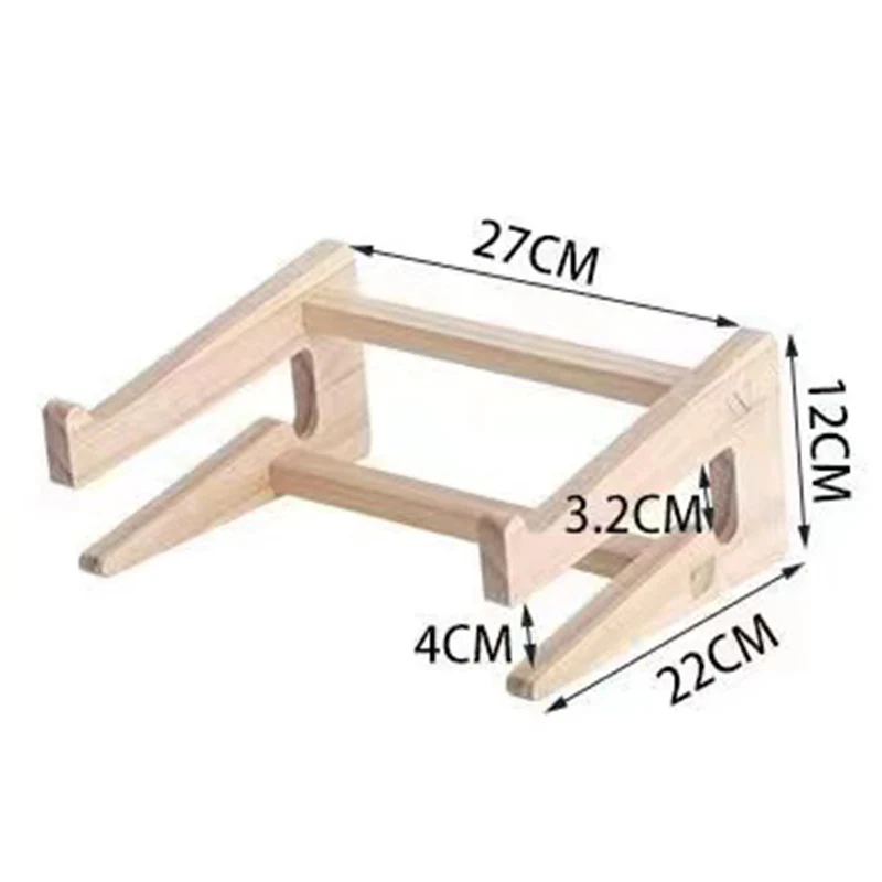 Eco-Friendly Natural Wood Vertical Laptop Stand - Image 19