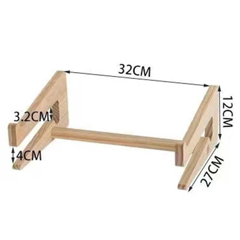 Eco-Friendly Natural Wood Vertical Laptop Stand - Image 20