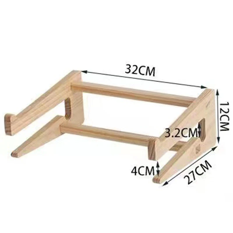 Eco-Friendly Natural Wood Vertical Laptop Stand - Image 21