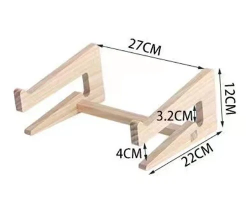 Eco-Friendly Natural Wood Vertical Laptop Stand - Image 22