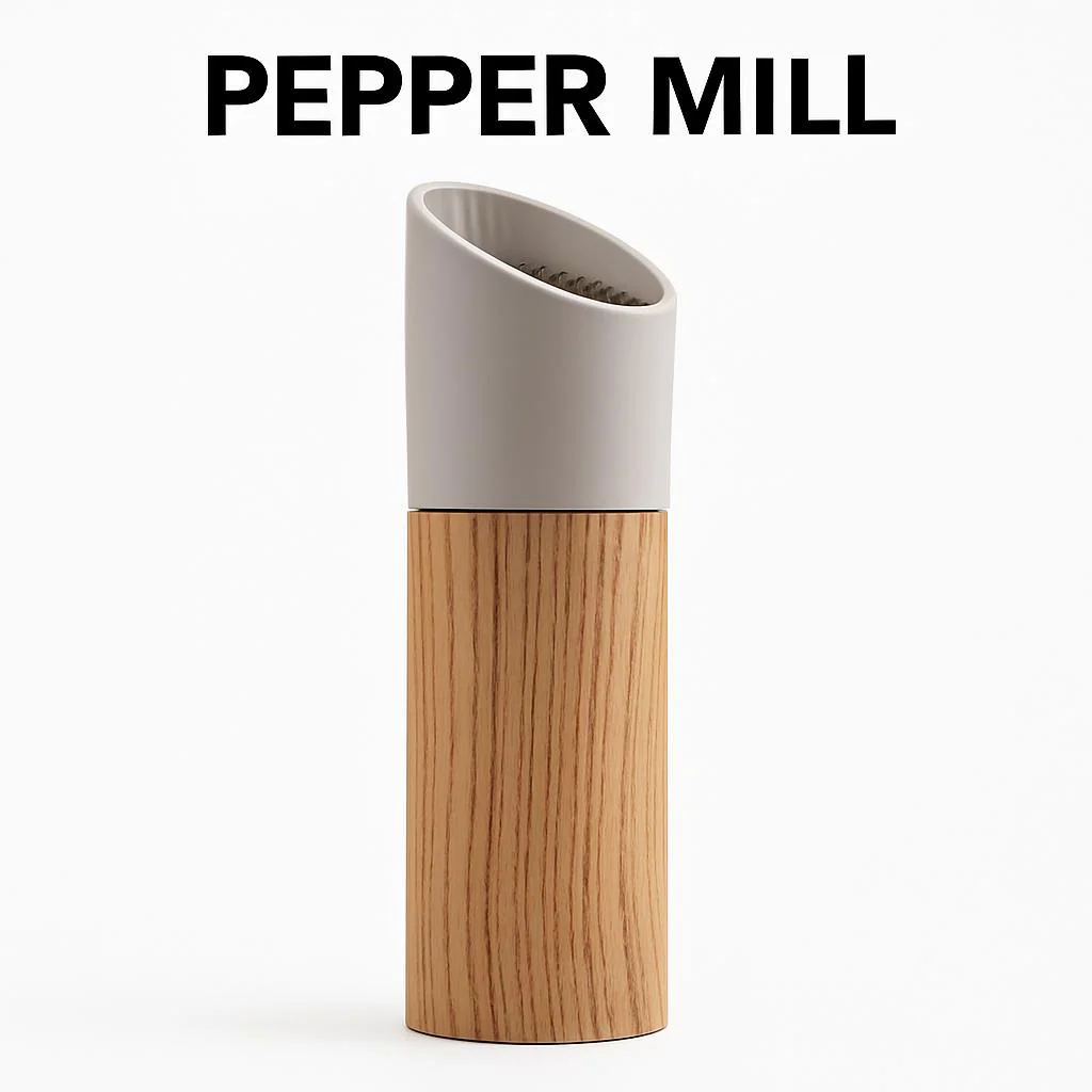 Eco-Friendly Wooden Manual Grinder for Sustainable Cooking - Image 2
