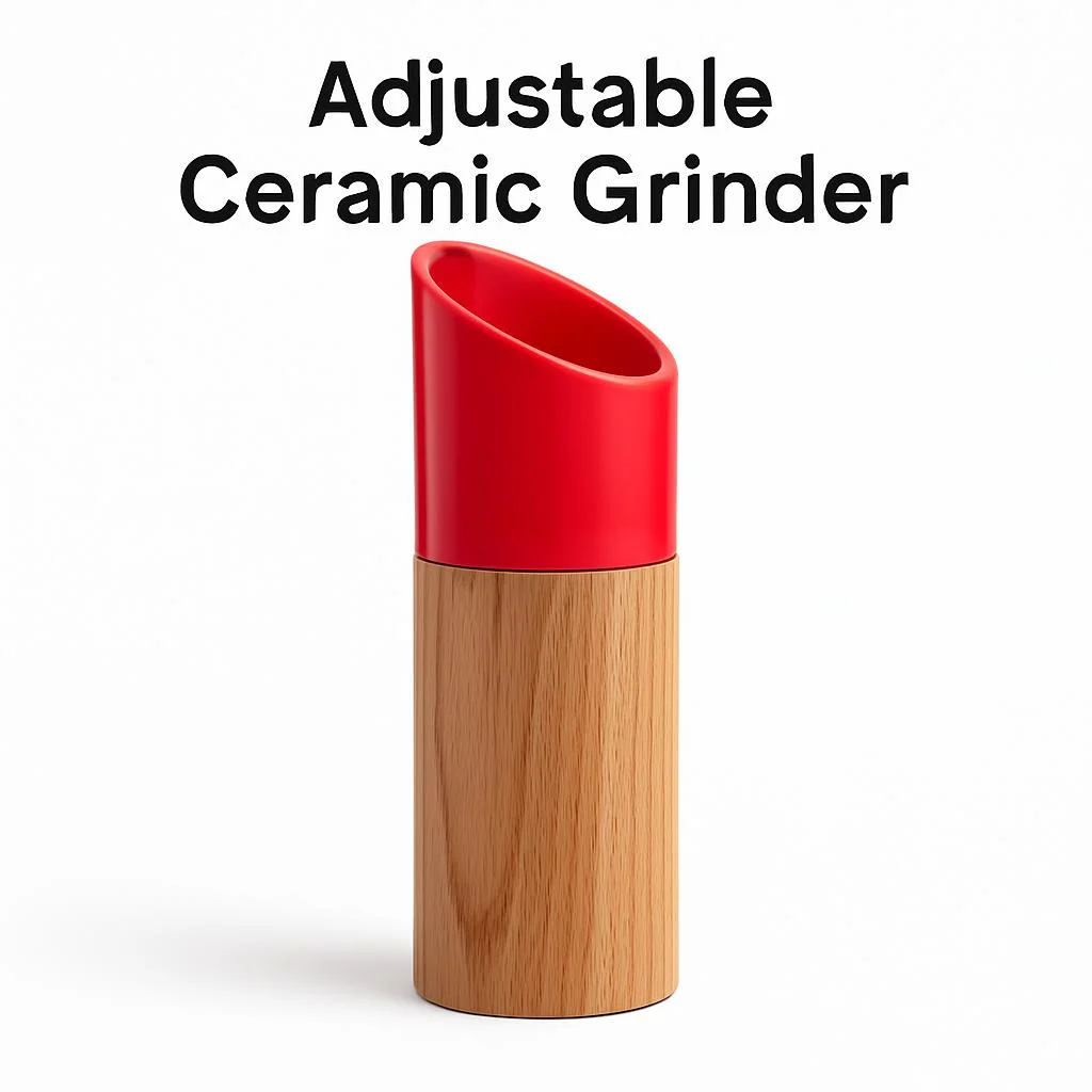 Eco-Friendly Wooden Manual Grinder for Sustainable Cooking - Image 3