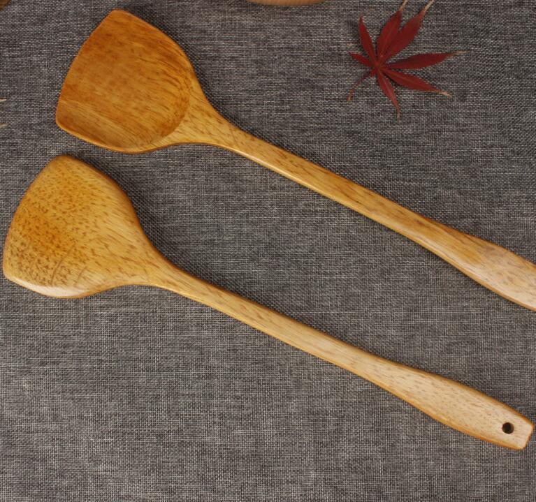 Eco-Friendly Wooden Spatula Set for Sustainable Cooking - Image 12