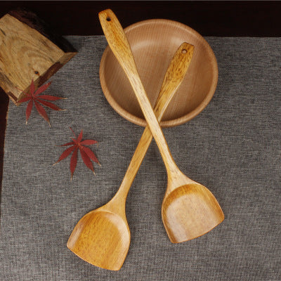 Eco-Friendly Wooden Spatula Set for Sustainable Cooking - Image 8