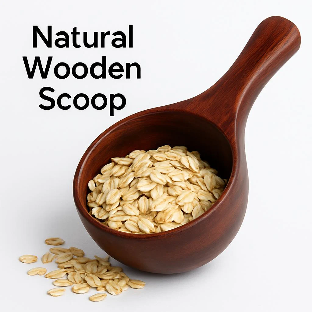 Natural Wooden Scoops for Kitchen & Bath - Eco-Friendly, Durable, Biodegradable - Image 11