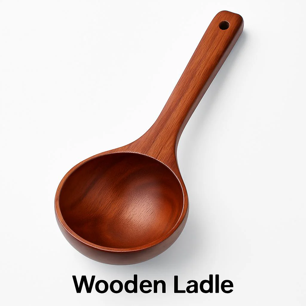 Natural Wooden Scoops for Kitchen & Bath - Eco-Friendly, Durable, Biodegradable - Image 3